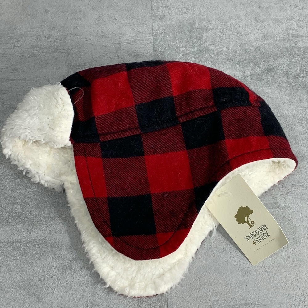 Tucker + Tate Red/Black Plaid Flight Check Bomber - Picture 2 of 9